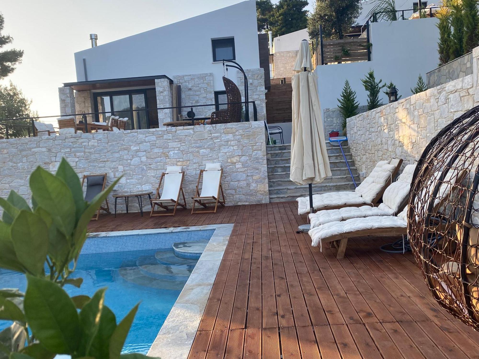 Allure Luxury Villas 3&4 Serenity Retreat Moni Evaggelistrias Екстериор снимка