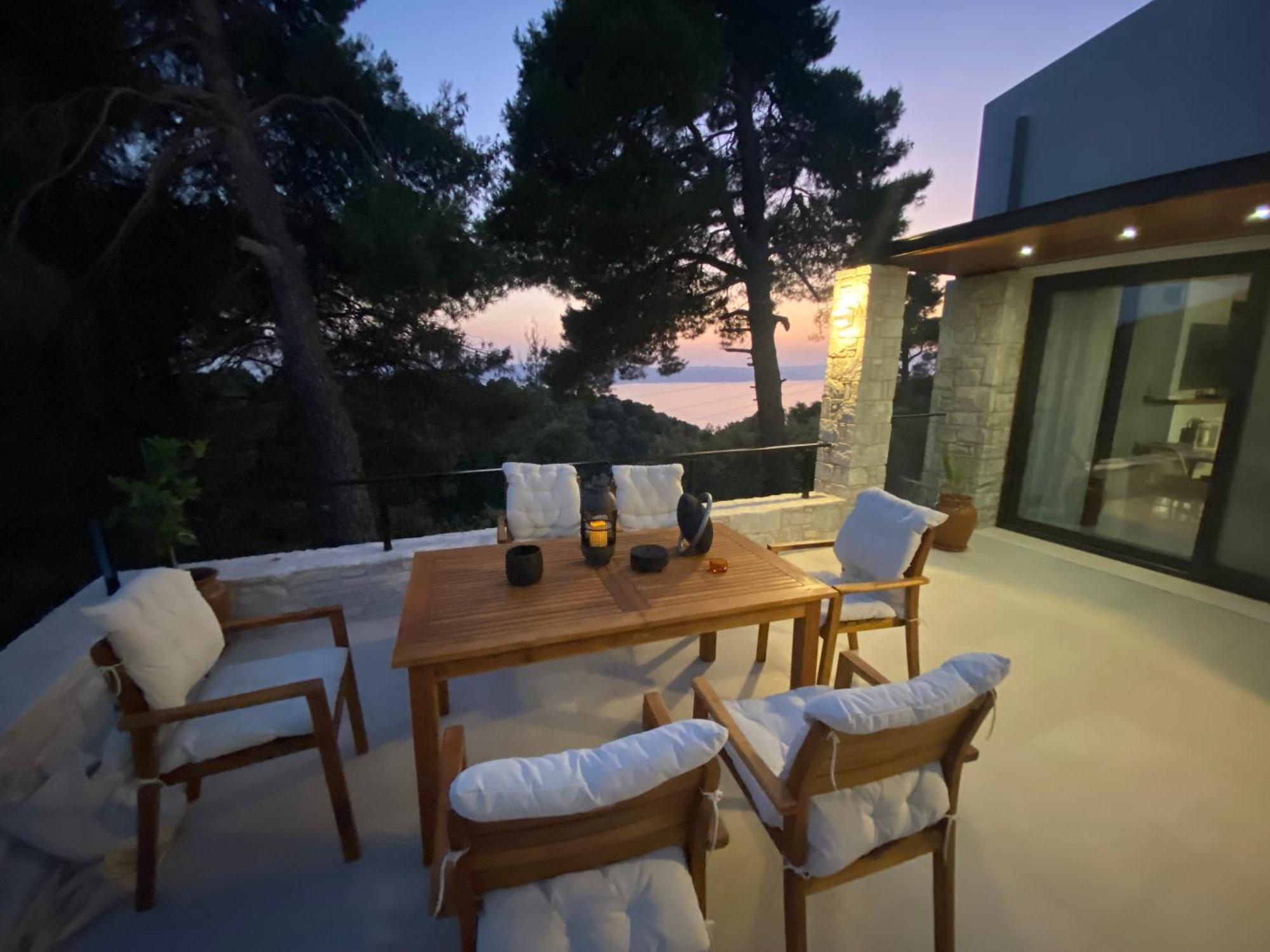 Allure Luxury Villas 3&4 Serenity Retreat Moni Evaggelistrias Екстериор снимка