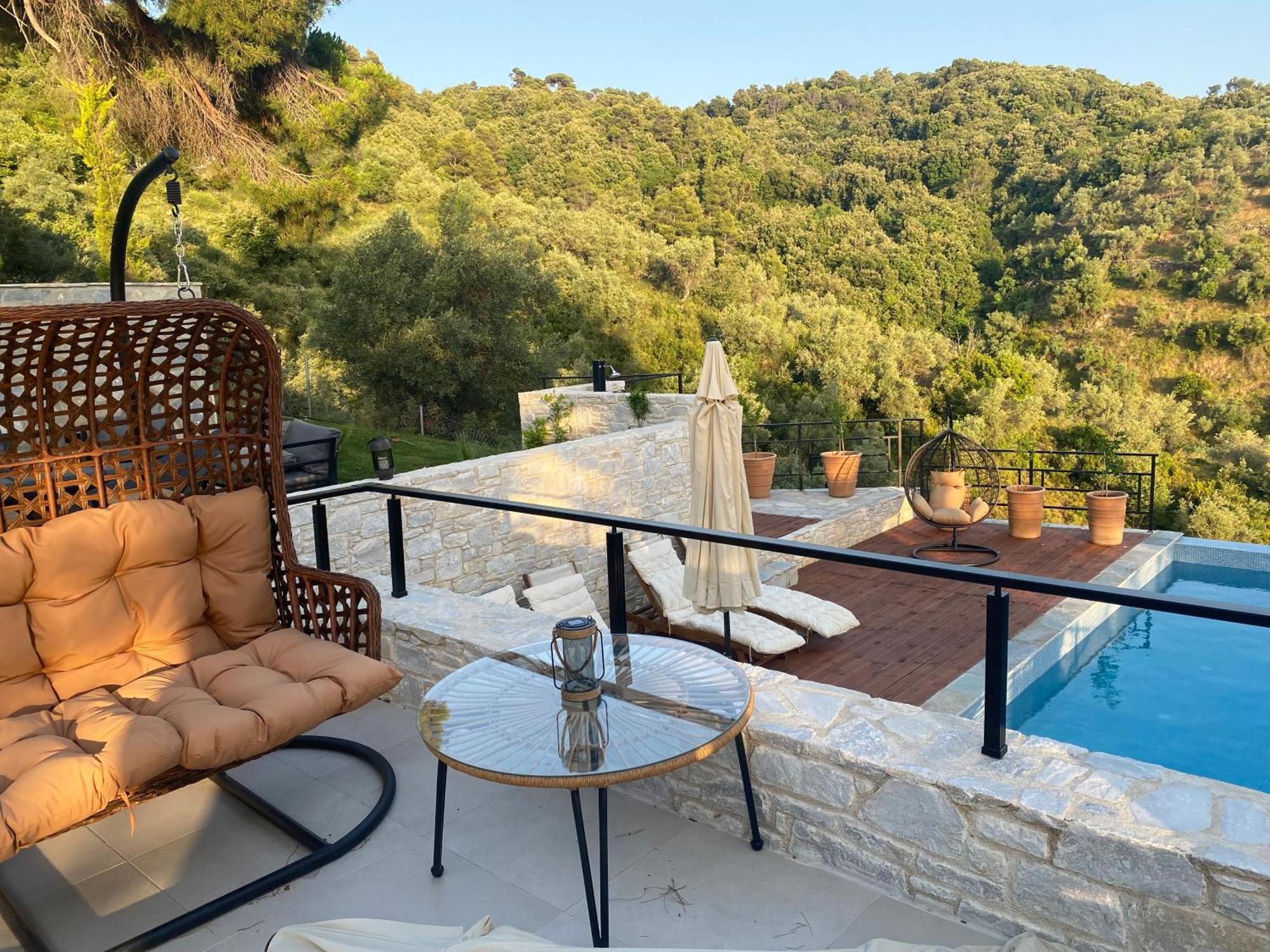 Allure Luxury Villas 3&4 Serenity Retreat Moni Evaggelistrias Екстериор снимка