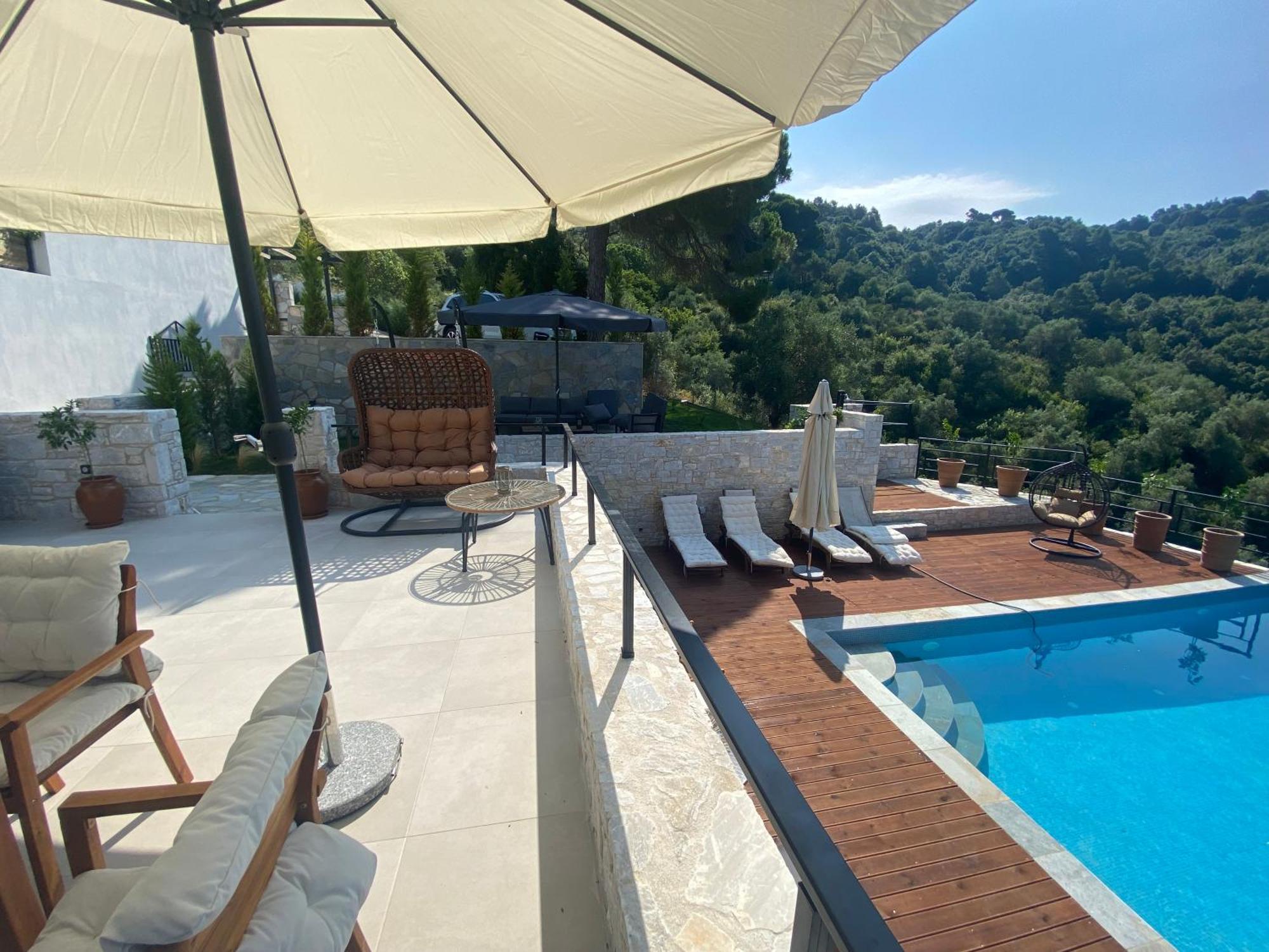 Allure Luxury Villas 3&4 Serenity Retreat Moni Evaggelistrias Екстериор снимка