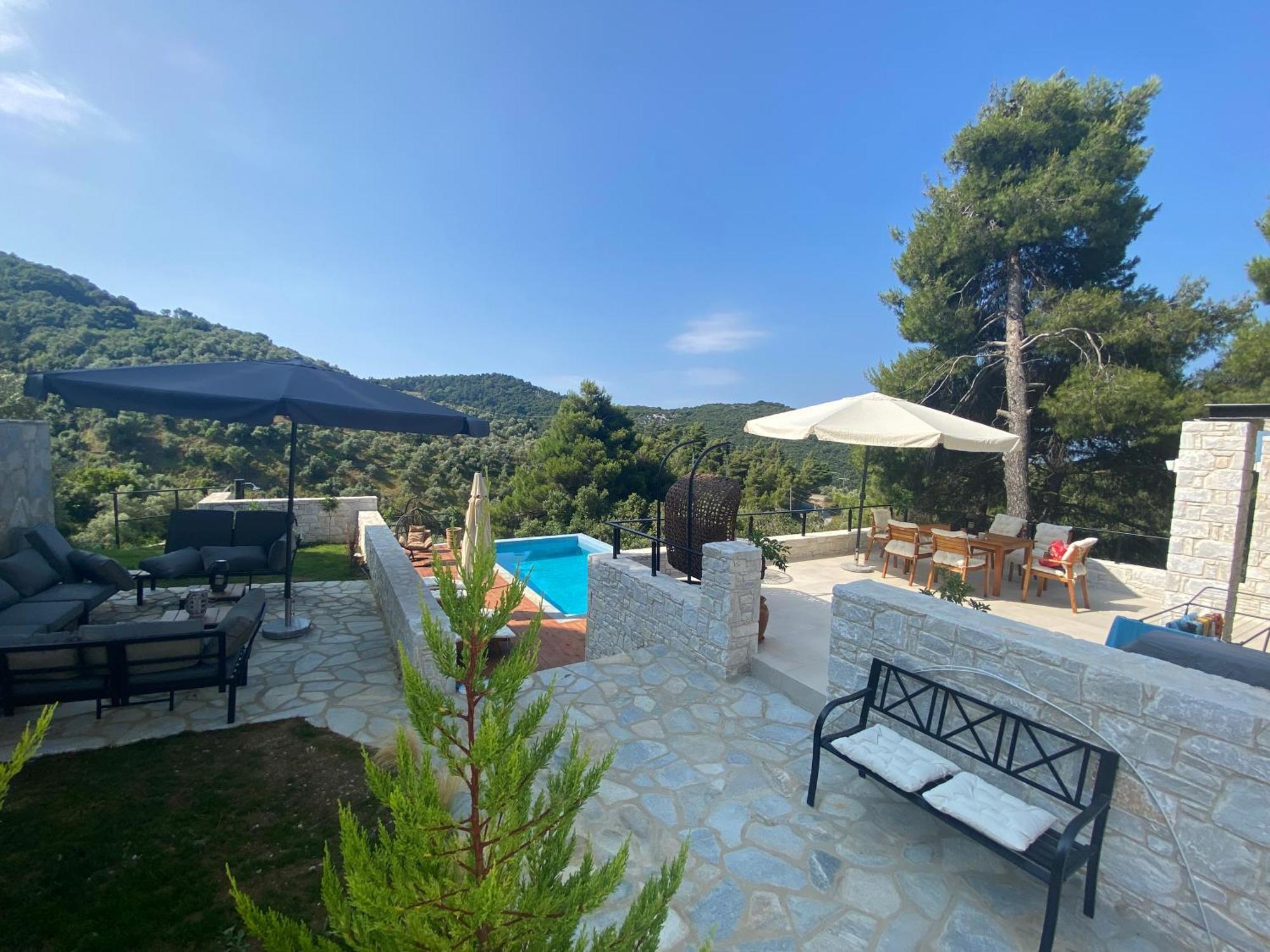 Allure Luxury Villas 3&4 Serenity Retreat Moni Evaggelistrias Екстериор снимка
