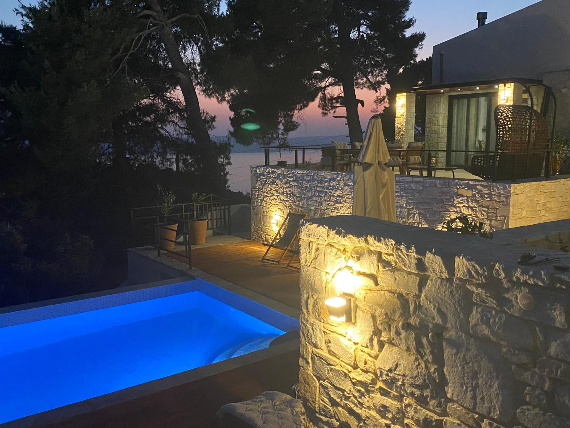 Allure Luxury Villas 3&4 Serenity Retreat Moni Evaggelistrias Екстериор снимка
