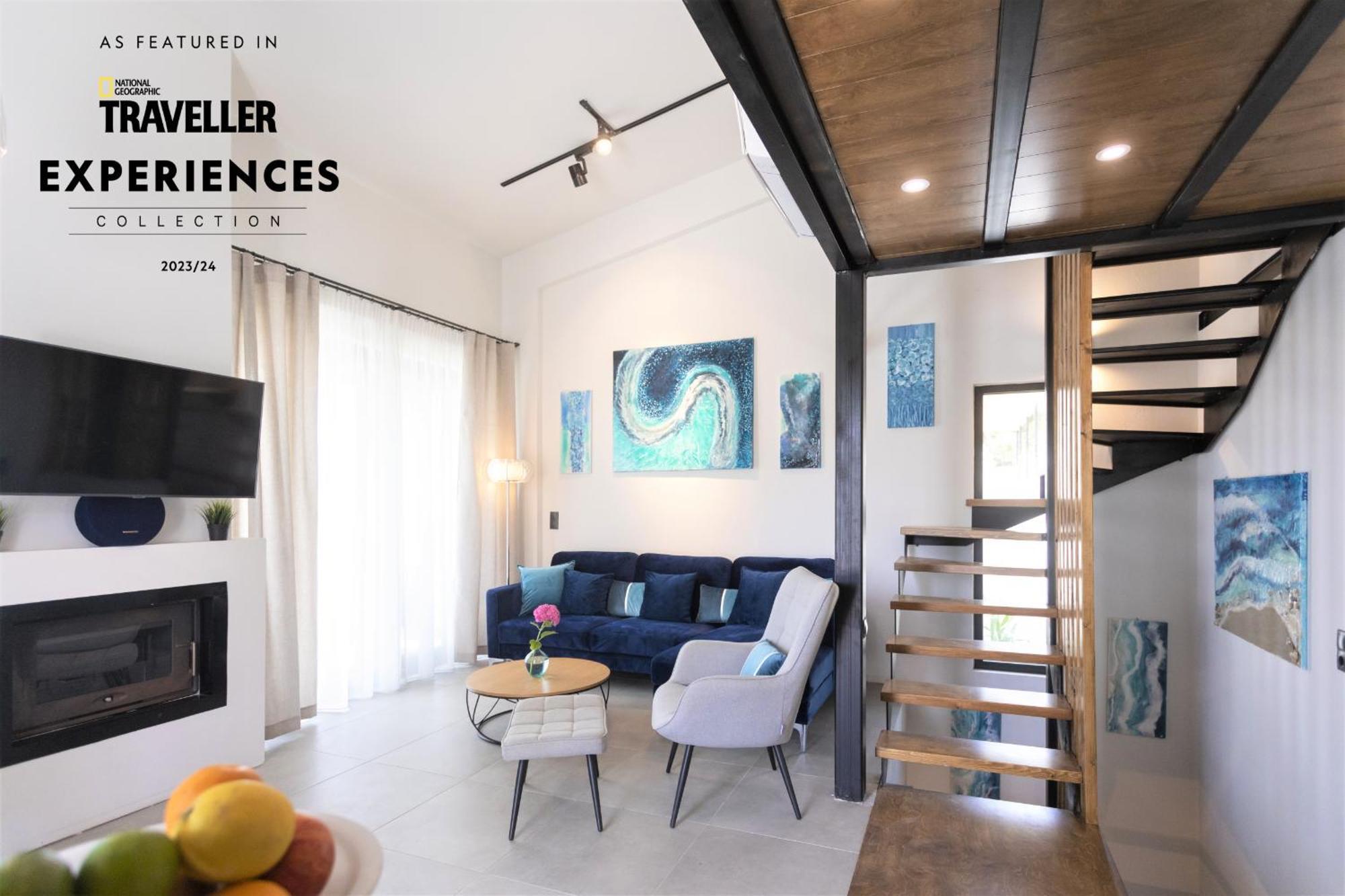 Allure Luxury Villas 3&4 Serenity Retreat Moni Evaggelistrias Екстериор снимка